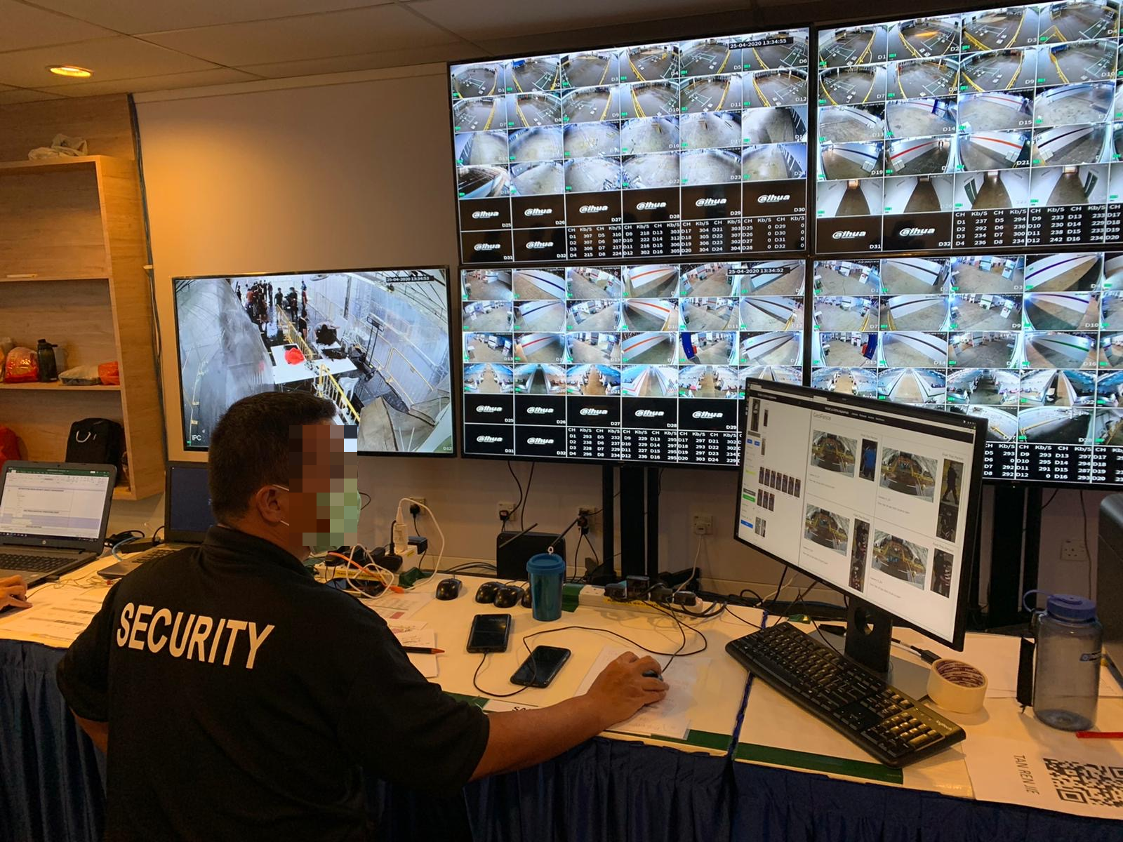 Figure 4: Security Operation Center at Changi Exhibition Center